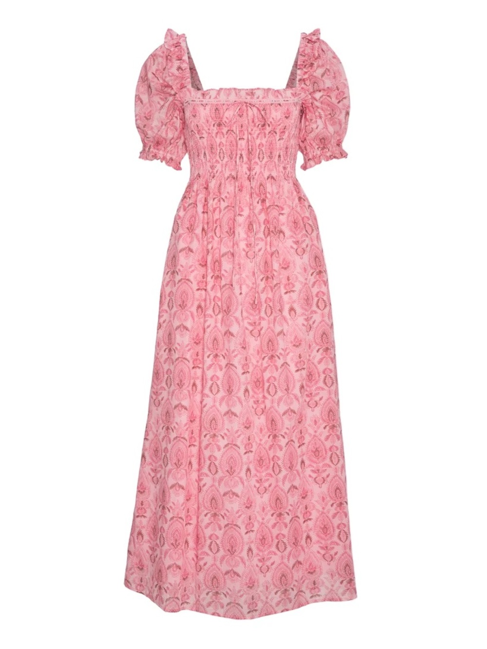Hill House Home Scarlett Pink Palm Ikat XXXL